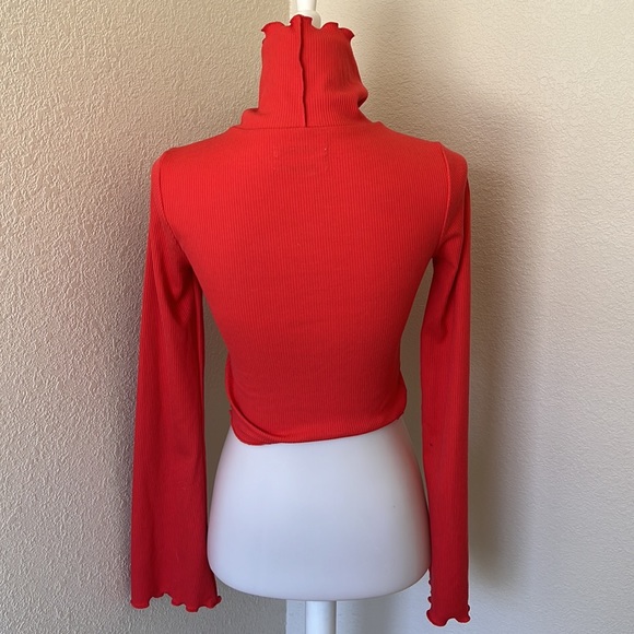 Urban outfitters coral turtleneck xs - Picture 3 of 4